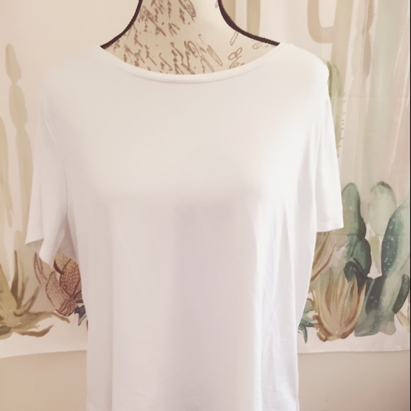 East 5th Tops - East 5th 2X White Tee Woman's Plus